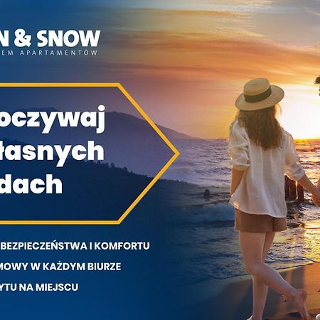 Apartamenty Sun & Snow Nadmorskie Tarasy Z Basenem コウォブジェク エクステリア 写真